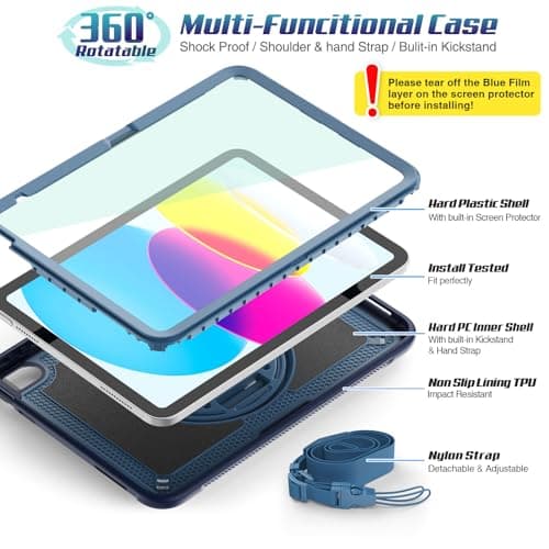 SEYMAC stock Case for iPad (A16) 11th/10th Generation 11''/10.9'' 2025/2022 — view 5