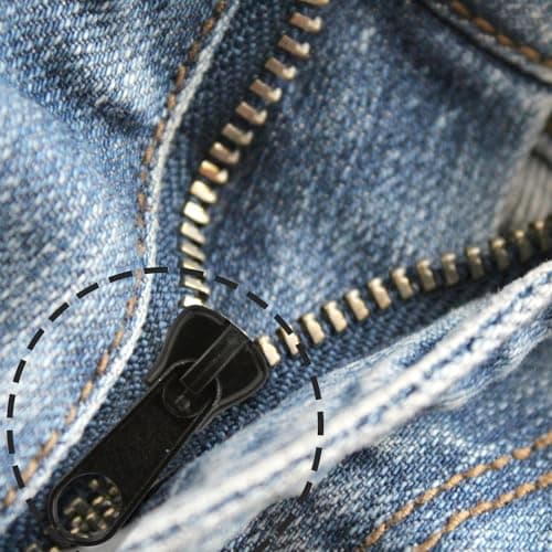 Rumyve 12Pcs Fix Zip Puller,Detachable Plastic Zipper Head,Zipper Pull Repair Kit for Jacket Coat Suitcase Clothes Zip Slider Replacement(Black) — view 4