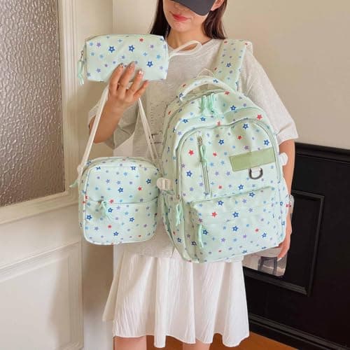 Travel Backpack 3-Piece Set Spacious Outdoor Student Daypack — view 3