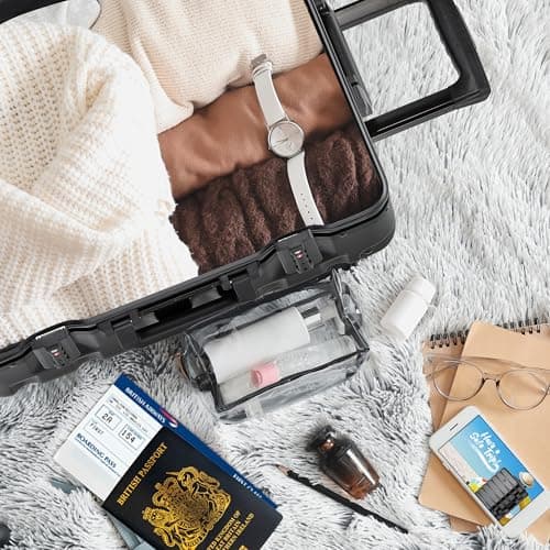 Flight Knight Premium Travel Suitcase - 8 Spinner Wheels - Built-in TSA Lock Lightweight Aluminium Frame, ABS Hard Shell Carry on Check in Luggage Highly Durable - Approved for Over 100 Airlines — view 6