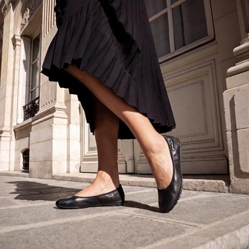 DREAM PAIRS Women's Ballet Dressy Flats Foldable Shoes,Black,6.5 — view 3