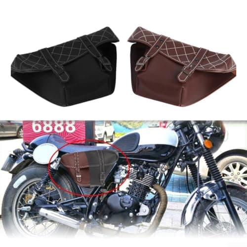 Fit Motorcycle Luggage Bags for Touring Travel Fit Motorcycle(brown) — view 3