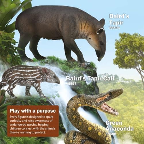 CollectA Wild Life Playbook - Mini Animal Playset, Realistic Figures & Models, Travel Toys & Portable Playsets, Gifts For Toddlers & Kids, Age 3 Years Old + — view 4