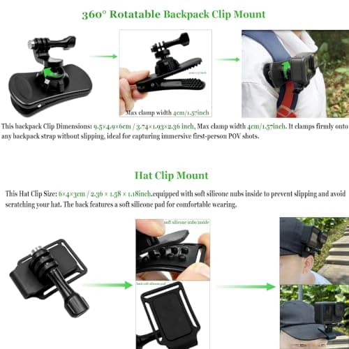 Hauyapie Action Camera Accessories Kit Bundle YP08 — view 3