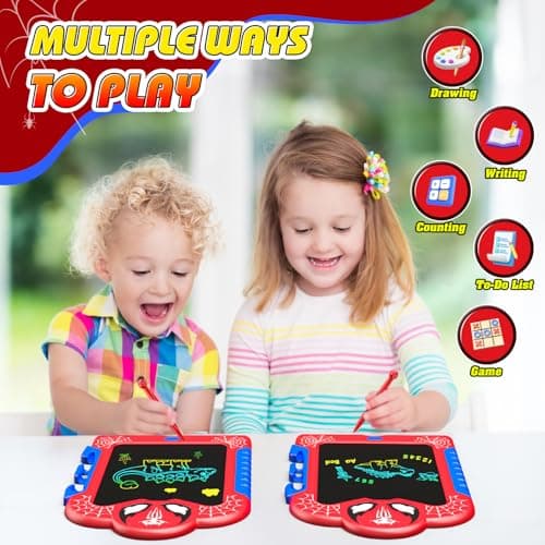 Braxel Toys for 3-8 Year Old Boys Girls, 8.5inch Drawing Pad Toddler Toys LCD Writing Tablet, Resistant Doodle Board Travel Games Outdoor Home School, 1st Birthday Gifts for Boys Toy Age 2-8 — view 3
