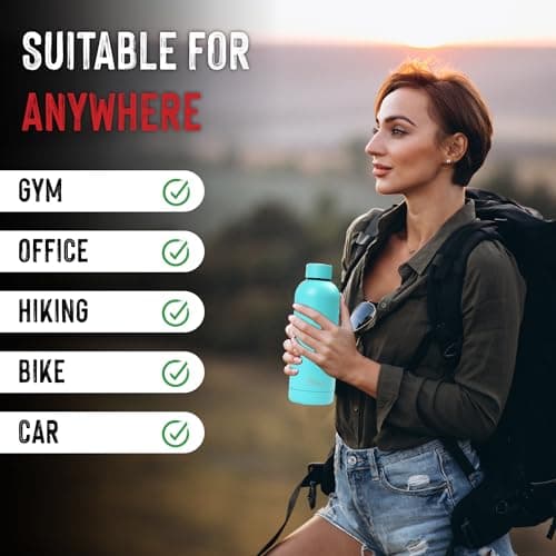 OTTO KONING Water Bottle 500ml Insulated Stainless Steel Flask — view 6