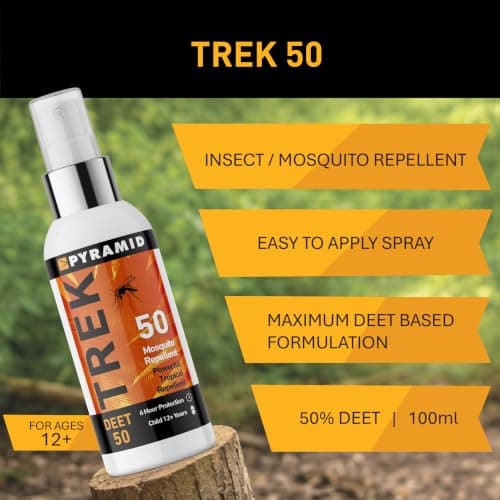 Pyramid Trek 50 Mosquito & Insect Repellent 50% DEET 6 Hrs Protection 60ml — view 3