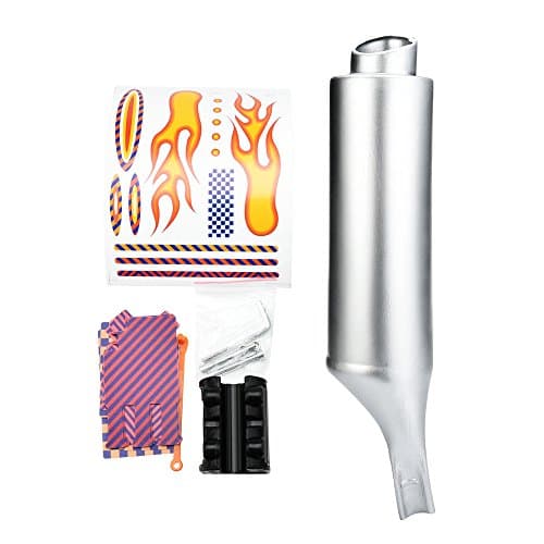 Backpack Pannier Exhaust Bike System Sound Motorcycle Pipe Megaphone Bike accessories Bag (Silver, One Size) — view 2