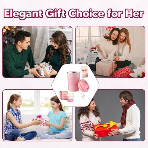 Artlive Gifts for Women – Travel Mug, Scented Candle & Keychain | Birthday, Valentine’s, Pamper Gift for Her, Thank You & Unique Gift for Wife, Mother, Girlfriend, Friend, Colleague — view 6