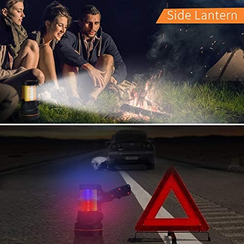 MAYTHANK High Powered LED Torch Super Bright USB C Rechargeable, Long Range 800YD,Big Battery 10000mh,Large Powerful Spotlight Flashlight Searchlight Handheld Heavy Duty Strong — view 4