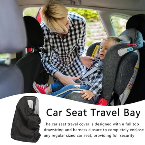 RJFUJP Stroller Bag for Airplane, Large Capacity Pram Travel Bag, Durable Baby Strollers and Baby Transport Bags, Protecting Strollers from Dirt and Damage — view 5