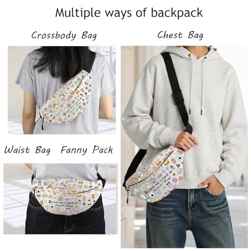 Magic Castle Waist Pack Family Vacation Trip Chest Bags Fairytale Fans Gift For Mouse Snack Lover (thing WB) — view 6