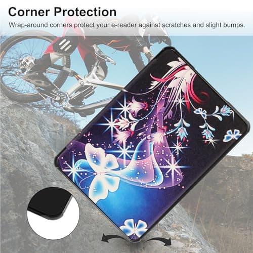 HGWALP Case for 7 inch Kindle Paperwhite(12th Generation, 2024)&Kindle Colorsoft Signature Edition (1st Gen,2024),Slim Lightweight Shell Protective Cover with Auto Sleep/Wake for Kindle Paperwhite-PBF — view 5