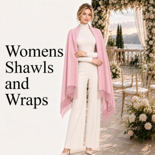 Pashmina Shawl Wrap for Women Soft Large Ladies Pashminas Shawls Scarf — view 2