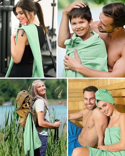 Fit-Flip Microfibre Towel - Compact, Ultra lightweight & Quick dry — view 5