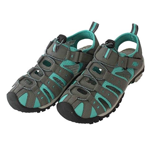 Women's Girls PDQ Walking Sandal Shoe Summer Hiking Beach Sports Sandals - UK6/EU39, Turquoise — view 6