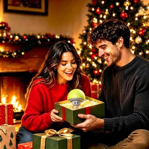 Longben Mini Mushroom Portable Bluetooth Speaker V5.0 Wireless Audio Device with Suction Cup & Built-in Microphone, Compatible with Smartphones, Laptops for Home & Outdoor Use-Yellow — view 5