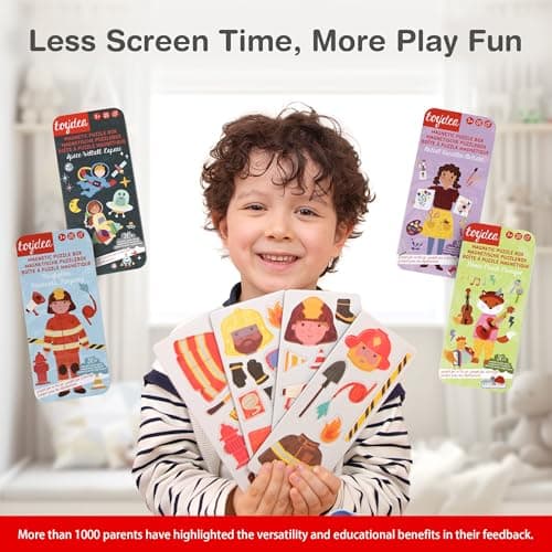 Toydea Magnetic Puzzle Box for Kids Ages 3-5, Princess Travel Puzzle Game — view 4