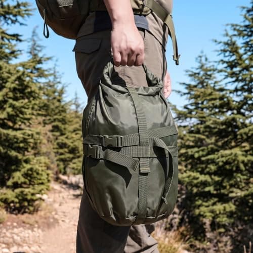Compression Sack with Adjustable Cross Straps and Handle — view 6