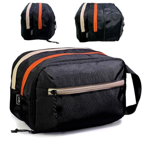 GRDLLY Expandable Travel Toiletry Bag for Men, Large Dopp Kit Organizer