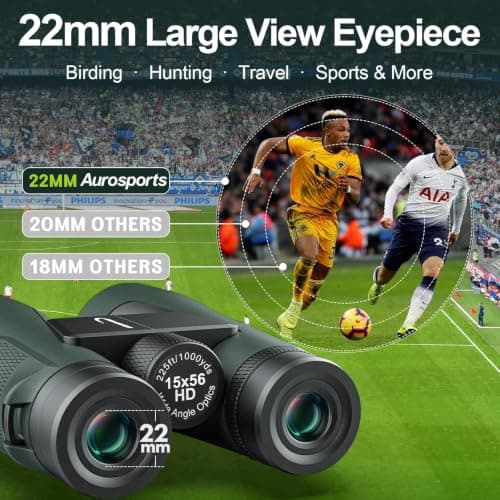 Aurosports 15x56 Binoculars for Adults High Power — view 6