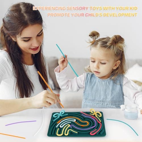 ddLUCK Sensory Activity Board for Autism ADHD, Fidget Toys for Kids Adults — view 6