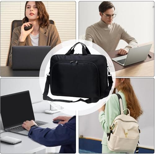 Computer Bag Travel Large Capacity Waterproof, Zipper, Non-Slip Handle — view 4