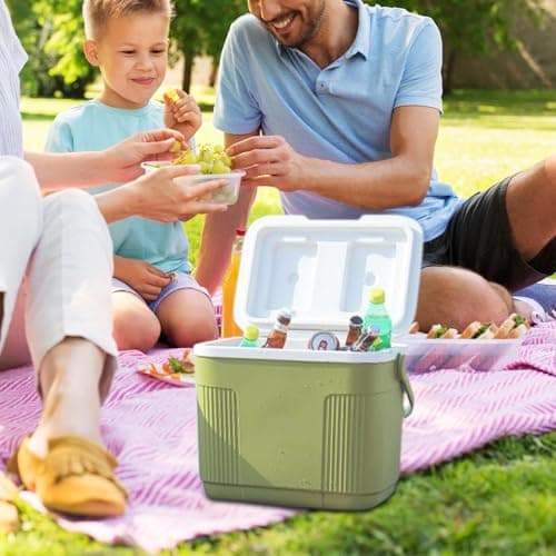 Ice Chest 13.8L Leakproof Insulated with Handle Food Containers — view 3
