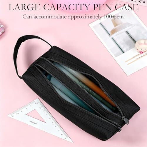 Toiletries Bag Men, Small Wash Bag for Travel Essentials, Compact Toiletry Bag for Gym and Outdoor Use, Oxford Fabric Toiletry Bag Small in Navy Beige Black — view 5