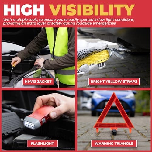 GADLANE Car Breakdown Emergency Kit - X-Large Roadside Car Emergency Kit — view 4
