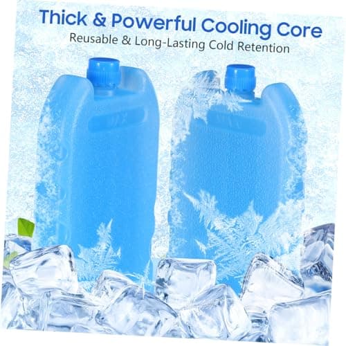 DOITOOL 8 Pack Ice Packs for Cool Box, Freezer Blocks for Air Cooler — view 3