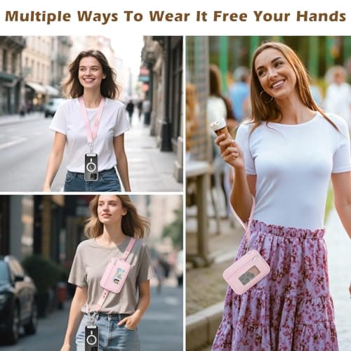 MoKo Phone Strap Crossbody with Detachable RFID Wallet — view 2