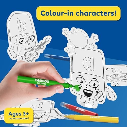Alphablocks Sticker Activity Set, 40+ Pieces with Felt Tips, Ages 3+ — view 5
