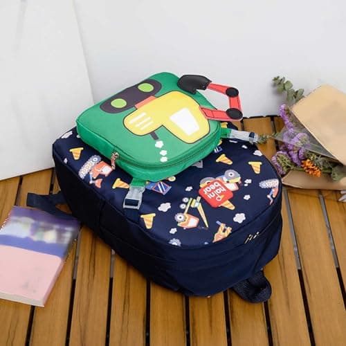 Generisch 2026 Backpack Cute Kids Backpack Lightweight Ergonomic Support Large Capacity School for Boys and Girls Trips Travel, darkblue, standard size, Daypack Backpacks — view 2