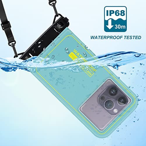 MR.LUYU Floating Waterproof Phone Pouch, IPX8 Dry Bag Case Up to 6.7" — view 3