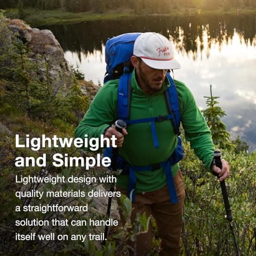 Osprey Rook Men's Backpacking Pack, 65L, Dark Charcoal/Silver Lining — view 3