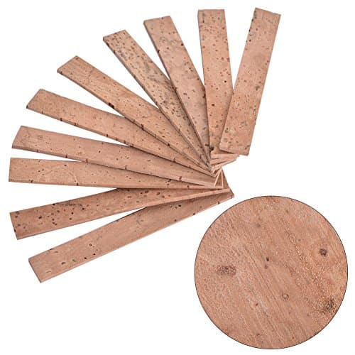 10pcs Clarinet Neck Joint Cork Sheet Instrument Repair Accessories Clarinet Replacement Kit