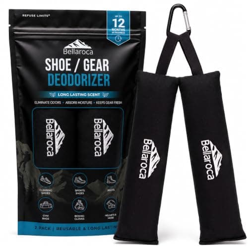 Bellaroca Shoe Deodorizer | Reusable Bamboo Charcoal Odour Eliminator