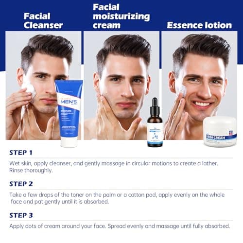 6 Pcs Mens Skincare Set, Mens Gifts For Daily Routine, Fresh and Hydrated — view 6
