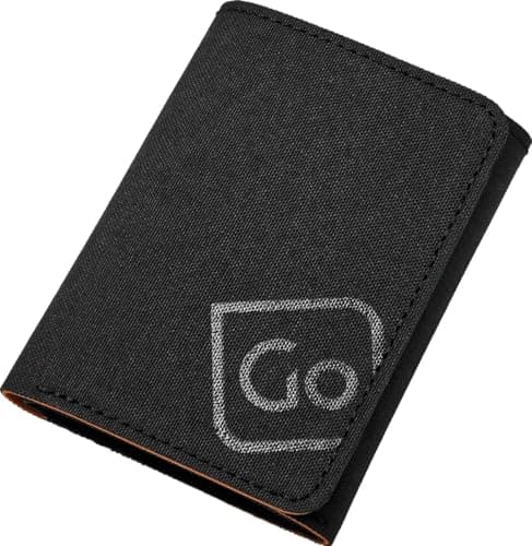 Go Travel RFID Wallet - Tri-Fold Micro for Cards, Anti Identity Theft