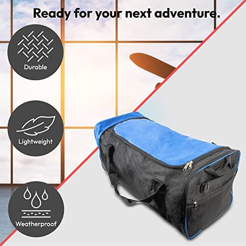 iN Suitcase Large - Foldable Wheeled Holdall - Travel Bag with Wheels — view 5