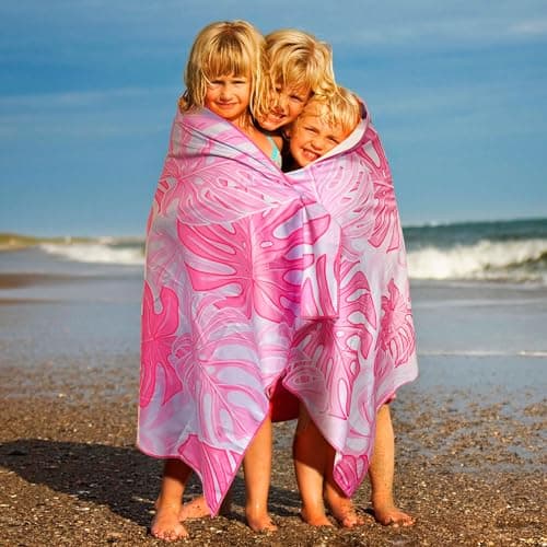 Lubibi Beach Towel,2 Pack Oversized Microfiber for Adults Kids,Sand-Free — view 4