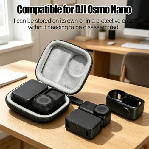 Mini Bag with Silicone Case & Screen Protector Compatible for DJI Osmo Nano — view 3