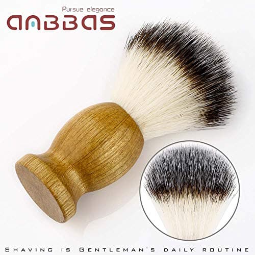 Anbbas 4IN1 Shaving Brush Set with Stand and Soap Bowl for Men Close Shave — view 3