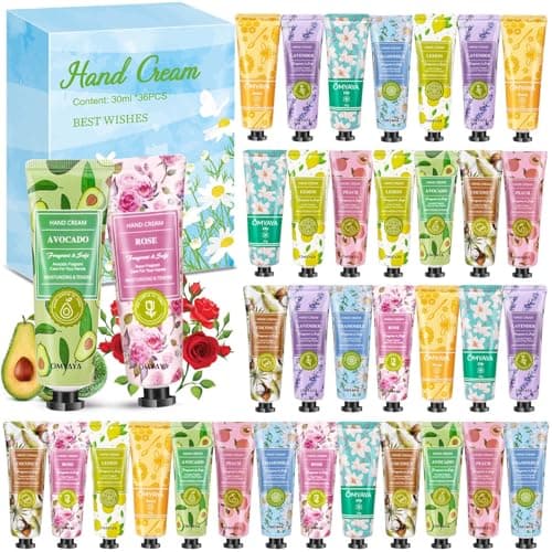 36 PCS x 30ML Hand Cream Set, Christmas Mini Hand Cream Gift for Women