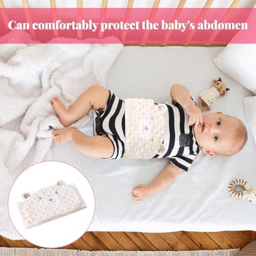 Infant Abdominal Band,Colic Relief for Babies Belt,Microwavable,Adjustable,for The Relief of Infant Abdominal Pain,Abdominal Distension,Soothing Babies — view 5
