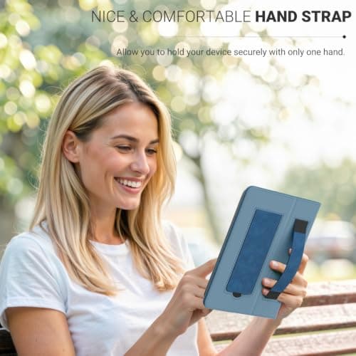 MoKo Universal Case for 6 inch kindle eReaders and Tablets, Blue Vintage — view 4