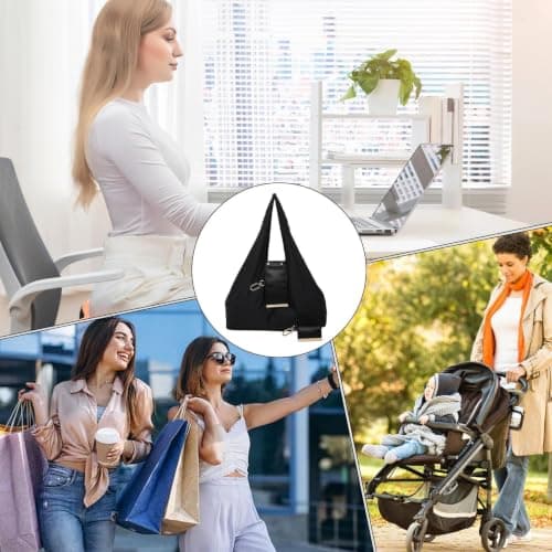 Foldable Keychain Tote Bag, Tote Bag For Women Trendy Purses Portable — view 4