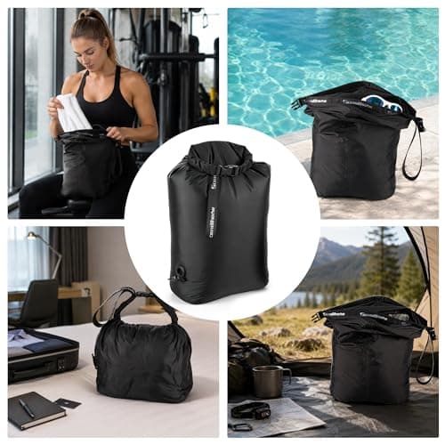 Travel Laundry Bag, Vacuum Compression Dirty Clothes Travel Bag (1pcs) — view 6