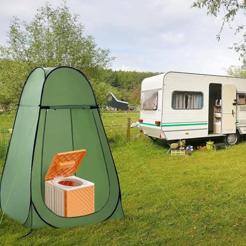 Portable Bathroom Camping Folding Toilet Mobile Adult with Bags for Travel — view 2